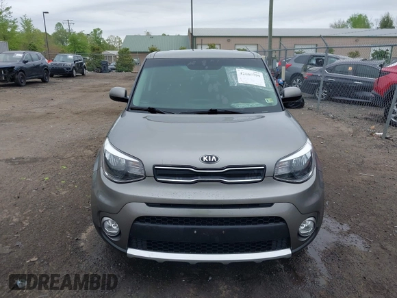 2018 Kia Soul + with VIN KNDJP3A59J7558286, listed as a IAAI auction lot 42080799 with 86,515 mi miles. Bid and sale history available at carsss.com. Image 6.