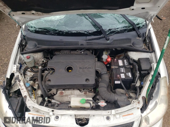 2007 Suzuki SX4 with VIN JS2YB413775105036, listed as a Copart auction lot 61984964 with 0 mi miles and Salvage Title. Bid and sale history available at carsss.com. Image 11.