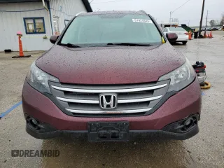2013 Honda CR-V EX-L with VIN 5J6RM4H70DL080791, listed as a Copart auction lot 51424845 with 137,407 mi miles and Salvage Title. Bid and sale history available at carsss.com. Image 5.
