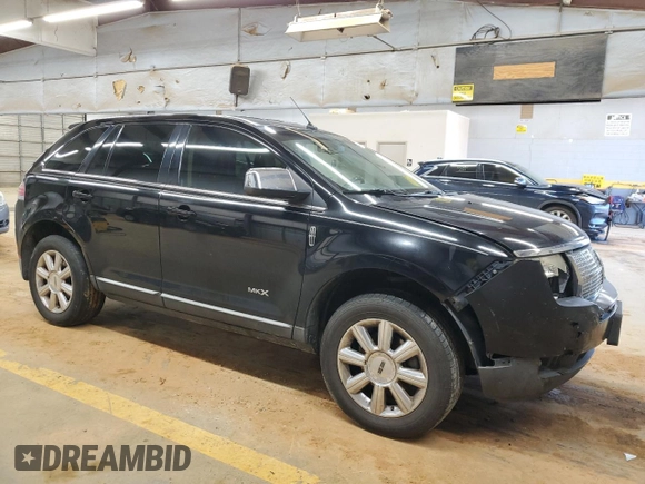 2008 Lincoln MKX with VIN 2LMDU68CX8BJ15917, listed as a Copart auction lot 88352525 with 153,205 mi miles and Salvage Title. Bid and sale history available at DreamBid. Image 4.