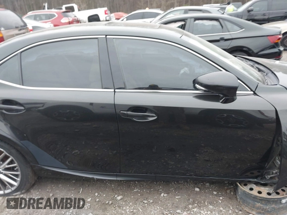 2017 Lexus IS with VIN JTHBA1D24H5060254, listed as a IAAI auction lot 41501664 with 185,562 mi miles. Bid and sale history available at carsss.com. Image 13.