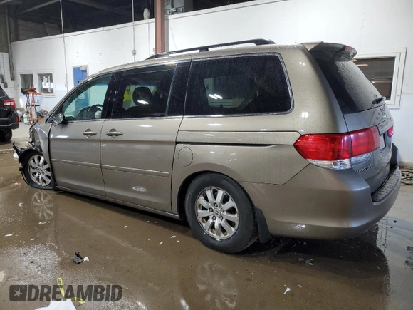 2009 Honda Odyssey EX-L with VIN 5FNRL38759B402158, listed as a Copart auction lot 52025715 with 239,340 mi miles and Salvage Title. Bid and sale history available at carsss.com. Image 2.