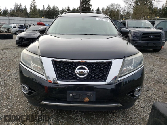 2015 Nissan Pathfinder S z VIN 5N1AR2MM2FC605868, wystawiony jako Copart lot #45898125 z przebiegiem 168 481 mil mil oraz Szkoda całkowita • Salvage title. Historia ofert i sprzedaży dostępna na DreamBid. Obrazek 5.