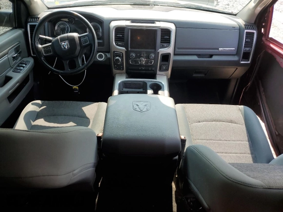 2017 Ram 1500 Big Horn with VIN 3C6RR7LT8HG665545, listed as a Copart auction lot 69569744 with 123,577 mi miles and Salvage Title. Bid and sale history available at carsss.com. Image 8.
