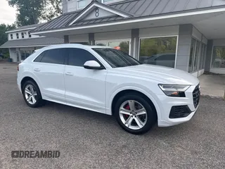 2019 Audi Q8 Premium with VIN WA1AVAF12KD018856, listed as a IAAI auction lot 42533449 with 122,353 mi miles and . Bid and sale history available at DreamBid. Image 1.
