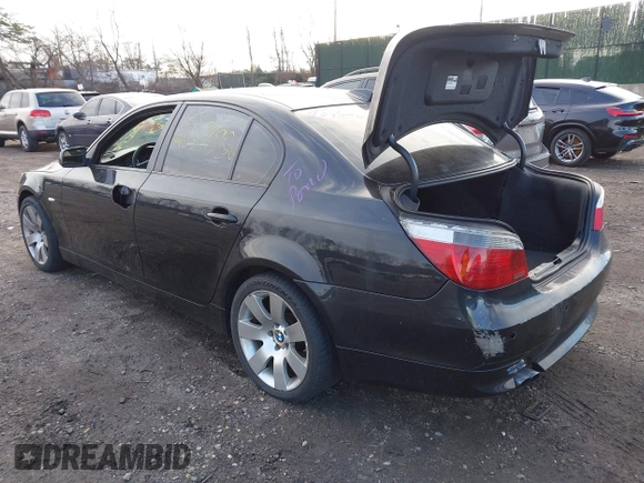 2006 BMW 5 Series 530xi with VIN WBANF73576CU21223, listed as a IAAI auction lot 41825112 with Not Provided miles and . Bid and sale history available at DreamBid. Image 3.