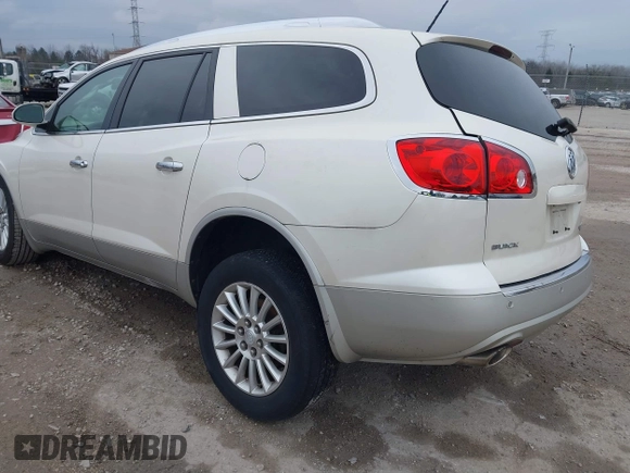 2011 Buick Enclave CXL-1 with VIN 5GAKRBED9BJ391380, listed as a IAAI auction lot 40873108 with 1 mi miles. Bid and sale history available at carsss.com. Image 3.