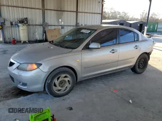 2008 Mazda 3 i Sport with VIN JM1BK12F381791446, listed as a Copart auction lot 43810635 with 134,415 mi miles and Salvage Title. Bid and sale history available at DreamBid. Image 1.