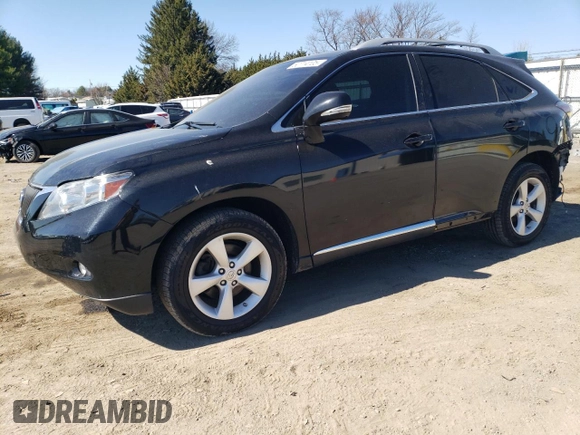 2010 Lexus RX 350 z VIN 2T2BK1BA2AC065563, wystawiony jako Copart lot #50714105 z przebiegiem 100 223 mil mil oraz Szkoda całkowita • Salvage title. Historia ofert i sprzedaży dostępna na DreamBid. Obrazek 1.