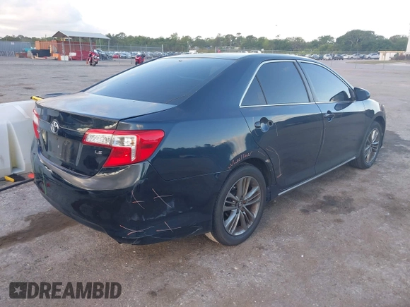 2014 Toyota Camry L with VIN 4T4BF1FK7ER349244, listed as a IAAI auction lot 42040599 with 186,545 mi miles. Bid and sale history available at carsss.com. Image 4.
