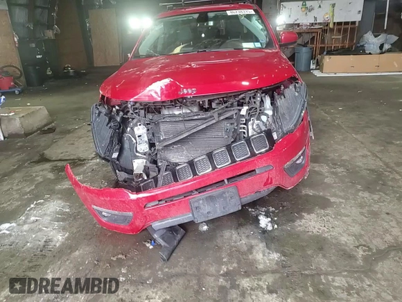 2018 Jeep Compass Latitude z VIN 3C4NJDBB9JT436892, wystawiony jako Copart lot #46238315 z przebiegiem 78 925 mil mil oraz Szkoda całkowita • Salvage title. Historia ofert i sprzedaży dostępna na DreamBid. Obrazek 11.