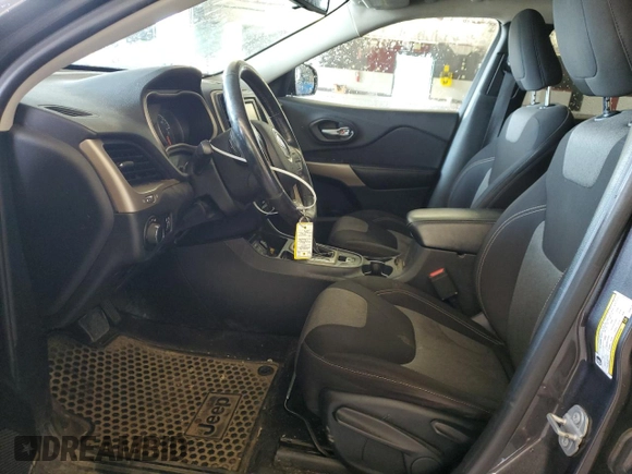 2017 Jeep Cherokee Sport with VIN 1C4PJLAB2HW623738, listed as a Copart auction lot 61817915 with 131,022 mi miles and Salvage title. Bid and sale history available at DreamBid. Image 7.