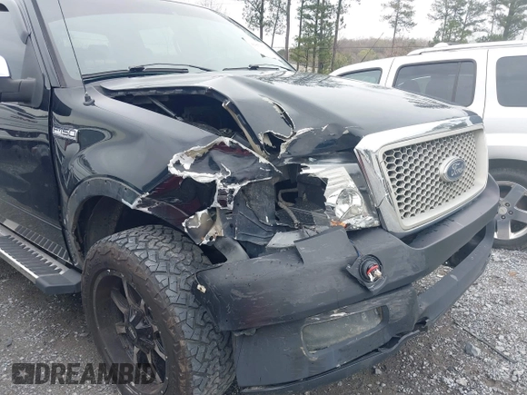 2005 Ford F-150 XLT with VIN 1FTPW14505FA88819, listed as a IAAI auction lot 41853524 with 227,414 mi miles. Bid and sale history available at carsss.com. Image 6.