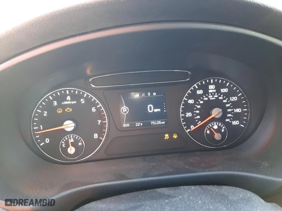2016 Kia Sorento LX with VIN 5XYPG4A32GG005702, listed as a Copart auction lot 83770664 with 73,126 mi miles and Salvage Title. Bid and sale history available at carsss.com. Image 9.
