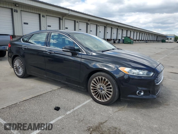 2014 Ford Fusion Titanium with VIN 3FA6P0K92ER208881, listed as a Copart auction lot 56051275 with 228,386 mi miles and Clean Title. Bid and sale history available at DreamBid. Image 4.