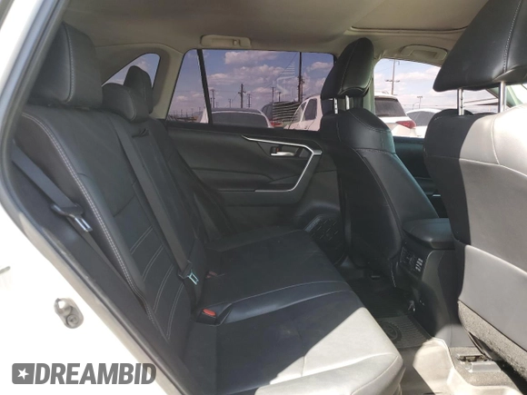 2022 Toyota RAV4 Hybrid XLE Premium with VIN JTMB6RFV1ND521761, listed as a Copart auction lot 52150265 with 46,391 mi miles and Salvage title. Bid and sale history available at DreamBid. Image 11.