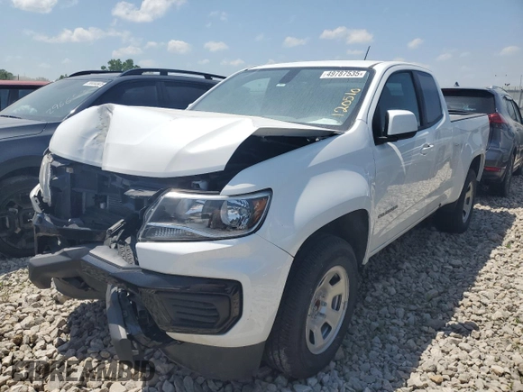 2021 Chevrolet Colorado 2WD Work Truck with VIN 1GCHSBEA4M1120510, listed as a Copart auction lot 49787535 with 120,432 mi miles and Salvage title. Bid and sale history available at DreamBid. Image 1.