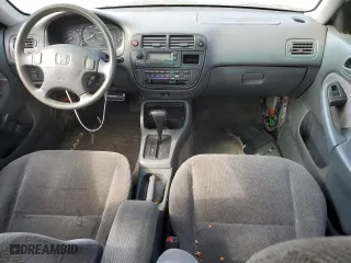 1996 Honda Civic EX with VIN 1HGEJ8645TL004349, listed as a Copart auction lot 72640994 with 241,878 mi miles and Salvage Title. Bid and sale history available at carsss.com. Image 8.