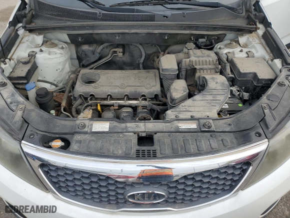 2011 Kia Sorento LX with VIN 5XYKT3A16BG076523, listed as a Copart auction lot 53142915 with 154,375 mi miles and Clean Title. Bid and sale history available at carsss.com. Image 12.