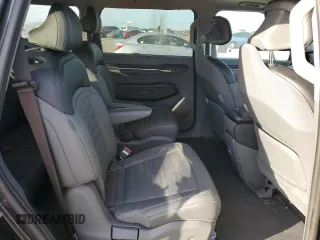 2024 Kia EV9 Land with VIN KNDADFS58R6027512, listed as a Copart auction lot 47490615 with 6,008 mi miles and Salvage Title. Bid and sale history available at carsss.com. Image 10.