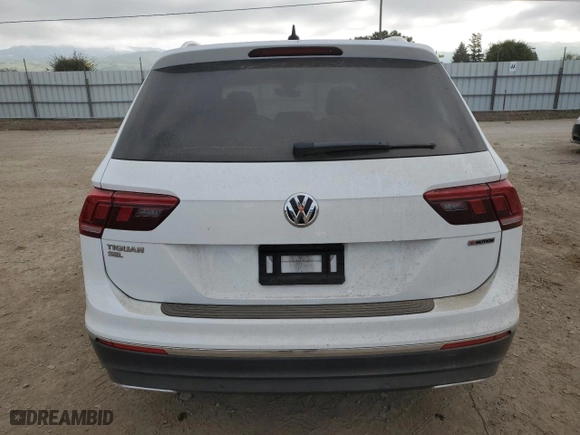 2019 Volkswagen Tiguan SEL Premium with VIN 3VV4B7AX9KM156202, listed as a Copart auction lot 52372185 with 76,777 mi miles and Salvage Title. Bid and sale history available at carsss.com. Image 6.