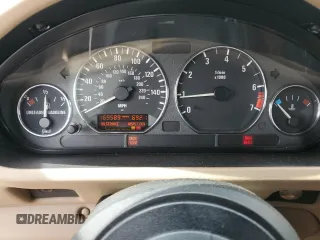 1998 BMW 3 Series 2.8L with VIN 4USCJ3335WLG20560, listed as a Copart auction lot 53573625 with 169,589 mi miles and Salvage Title. Bid and sale history available at carsss.com. Image 9.