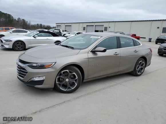 2022 Chevrolet Malibu LT with VIN 1G1ZD5ST1NF116160, listed as a Copart auction lot 44522395 with 67,062 mi miles and Salvage Title. Bid and sale history available at carsss.com. Image 1.