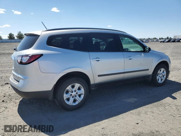2015 Chevrolet Traverse LS z VIN 1GNKVFED0FJ337397, wystawiony jako Copart lot #55822825 z przebiegiem 161 838 mil mil oraz Czysty tytuł • Clean title. Historia ofert i sprzedaży dostępna na DreamBid. Obrazek 3.