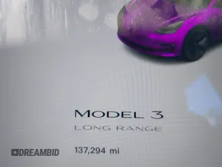 2018 Tesla Model 3 Long Range Battery with VIN 5YJ3E1EA1JF014630, listed as a IAAI auction lot 41877296 with 137,294 mi miles and . Bid and sale history available at DreamBid. Image 15.