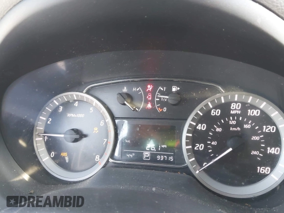 2013 Nissan Sentra SV with VIN 3N1AB7AP6DL659246, listed as a IAAI auction lot 41779998 with 93,715 mi miles. Bid and sale history available at carsss.com. Image 7.