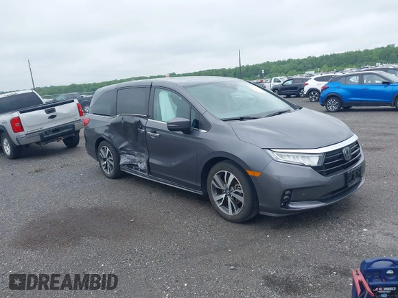 2023 Honda Odyssey Touring с VIN 5FNRL6H87PB019264, выставлен на аукционе IAAI как лот 42198877 с пробегом 39 948 миль миль и . История ставок и продаж доступна на DreamBid. Изображение 1.