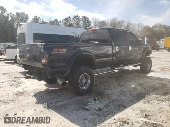 2010 Ford F-350 XL with VIN 1FTWW3BR8AEB39898, listed as a Copart auction lot 43121685 with 249,799 mi miles and Salvage title. Bid and sale history available at DreamBid. Image 3.