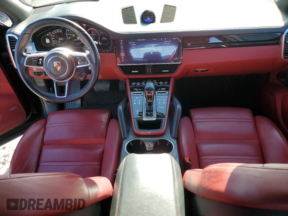 2020 Porsche Cayenne E-Hybrid with VIN WP1AE2AYXLDA22153, listed as a Copart auction lot 53976875 with 99,130 mi miles and Salvage title. Bid and sale history available at DreamBid. Image 8.