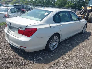 2010 BMW 7 Series 750Li xDrive with VIN WBAKC8C50AC431442, listed as a IAAI auction lot 42566663 with Not provided miles and . Bid and sale history available at DreamBid. Image 4.