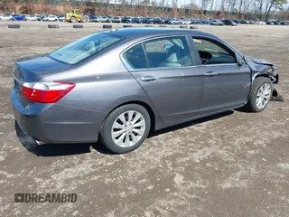 2013 Honda Accord EX-L with VIN 1HGCR2F85DA023495, listed as a IAAI auction lot 41831515 with 67,619 mi miles and . Bid and sale history available at DreamBid. Image 4.