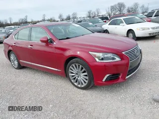 2013 Lexus LS 460 with VIN JTHBL5EF5D5121592, listed as a IAAI auction lot 41821080 with 169,055 mi miles and . Bid and sale history available at DreamBid. Image 1.