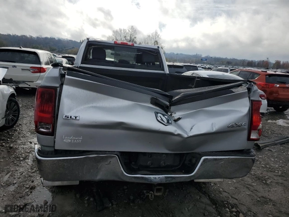 2011 Ram 2500 SLT with VIN 3D7UT2CL7BG537219, listed as a Copart auction lot 79443124 with 186,112 mi miles and Salvage Title. Bid and sale history available at carsss.com. Image 6.