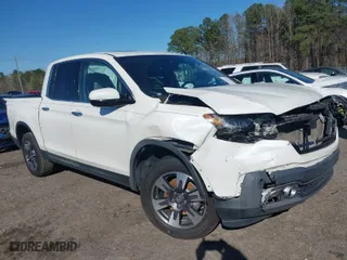 2019 Honda Ridgeline RTL-E with VIN 5FPYK3F72KB012293, listed as a IAAI auction lot 41859767 with NaN miles. Bid and sale history available at carsss.com. Image 1.