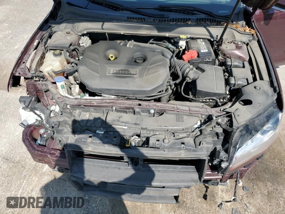 2017 Lincoln MKZ Select with VIN 3LN6L5D94HR619750, listed as a Copart auction lot 59102685 with 134,599 mi miles and Salvage title. Bid and sale history available at DreamBid. Image 11.