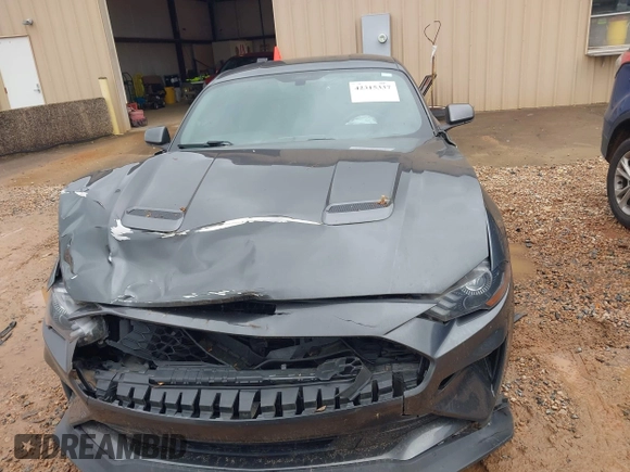 2018 Ford Mustang EcoBoost with VIN 1FA6P8TH2J5127543, listed as a IAAI auction lot 42315337 with 100,956 mi miles and . Bid and sale history available at DreamBid. Image 12.