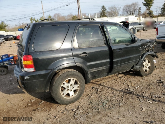 2006 Ford Escape Limited with VIN 1FMYU94196KC82484, listed as a Copart auction lot 48523075 with 208,093 mi miles and Salvage Title. Bid and sale history available at carsss.com. Image 3.