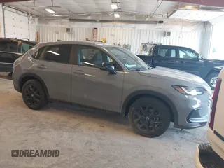 2024 Honda HR-V Sport with VIN 3CZRZ2H5XRM752351, listed as a IAAI auction lot 42453796 with 16,231 mi miles and . Bid and sale history available at DreamBid. Image 1.
