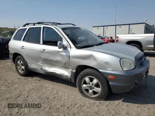 2005 Hyundai Santa Fe GLS with VIN KM8SC13EX5U969510, listed as a Copart auction lot 70890884 with 135,697 mi miles and Salvage Title. Bid and sale history available at carsss.com. Image 4.