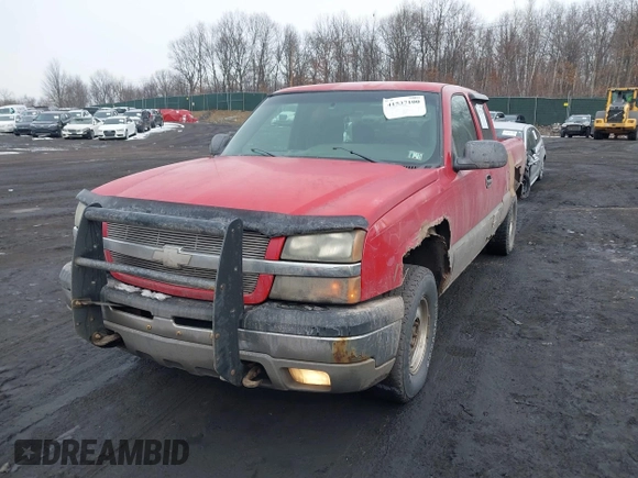 2003 Chevrolet Silverado 1500 with VIN 2GCEK19T431299780, listed as a IAAI auction lot 41537100 with 249,868 mi miles. Bid and sale history available at carsss.com. Image 6.
