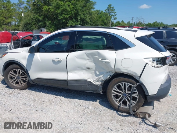 2020 Ford Escape SEL with VIN 1FMCU0H60LUC42743, listed as a IAAI auction lot 42569643 with 57,313 mi miles and . Bid and sale history available at DreamBid. Image 6.