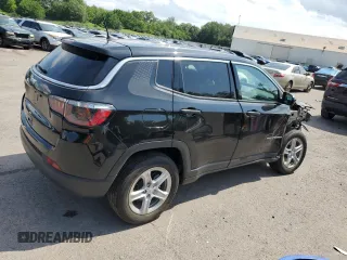 2023 Jeep Compass Sport с VIN 3C4NJDAN8PT511036, выставлен на аукционе Copart как лот 61791925 с пробегом 11 931 миль миль и Списание • Salvage title. История ставок и продаж доступна на DreamBid. Изображение 3.