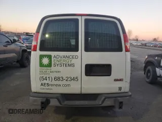 2016 GMC Savana Cargo with VIN 1GTW7AFF4G1172124, listed as a Copart auction lot 42565325 with 94,529 mi miles and Salvage Title. Bid and sale history available at carsss.com. Image 6.