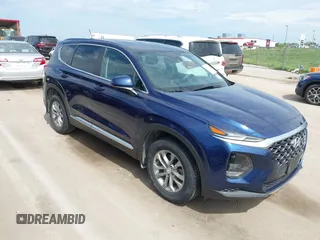 2020 Hyundai Santa Fe SE with VIN 5NMS23AD6LH182829, listed as a IAAI auction lot 42536937 with 106,198 mi miles and . Bid and sale history available at DreamBid. Image 1.