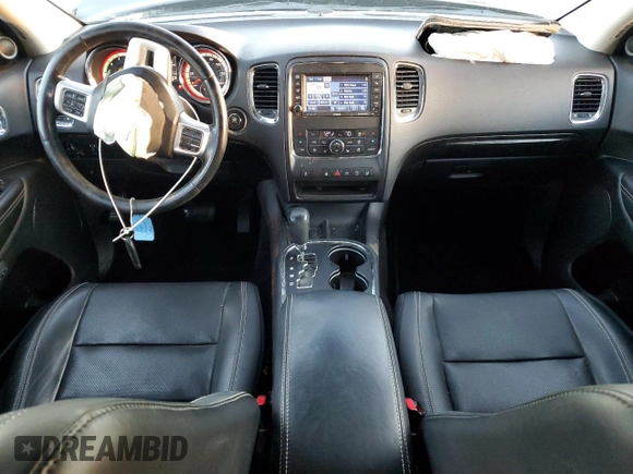 2012 Dodge Durango Citadel with VIN 1C4RDJEG7CC100137, listed as a Copart auction lot 45295485 with 175,816 mi miles and Salvage title. Bid and sale history available at DreamBid. Image 8.