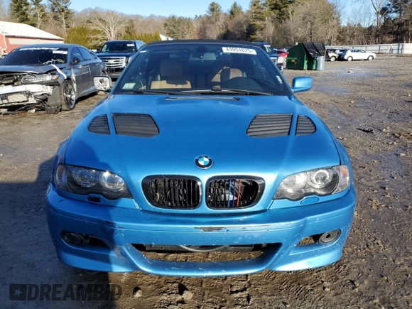 2002 BMW 3 Series 330Ci with VIN WBABS53472JU93846, listed as a Copart auction lot 43951675 with 202,663 mi miles and Clean title. Bid and sale history available at DreamBid. Image 5.